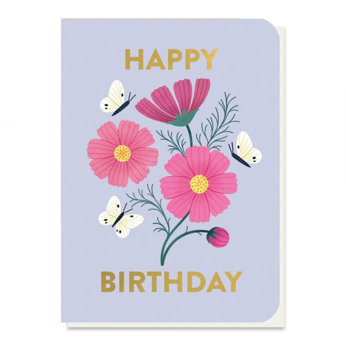 Birthday Cosmos Cluster Seed Card