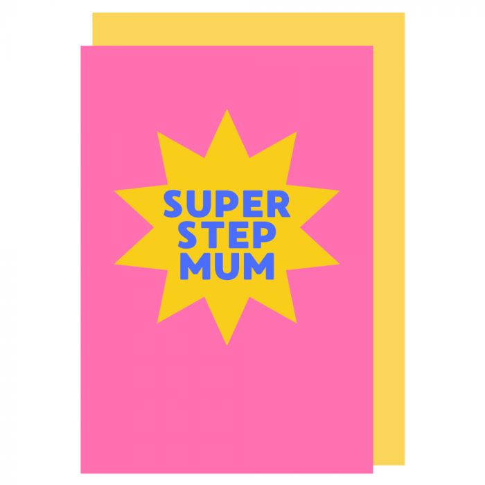 Super Step Mum Mother's Day Card