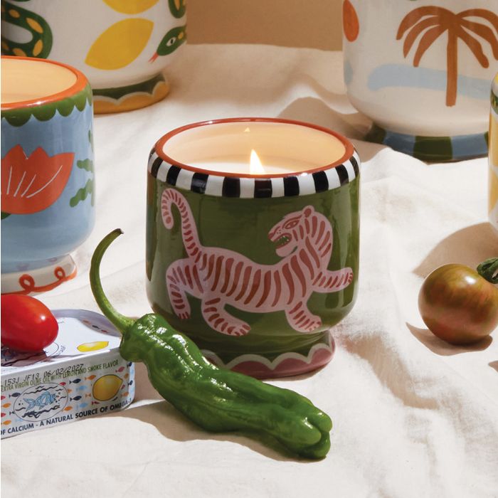 Paddywax Adopo Candle - Tiger, Cedar & Fig