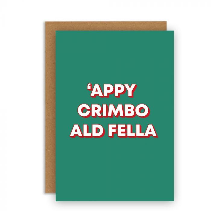 Appy Crimbo Ald Fella Card