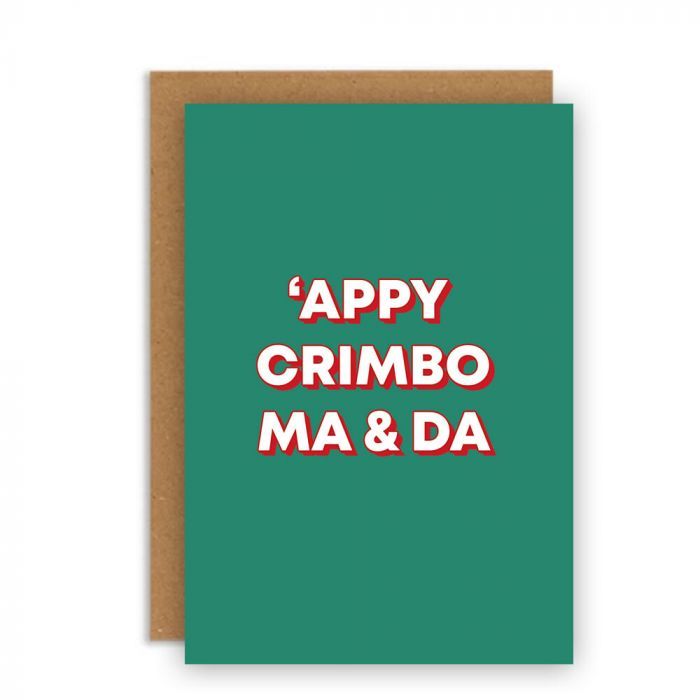 Appy Crimbo Ma And Da Card