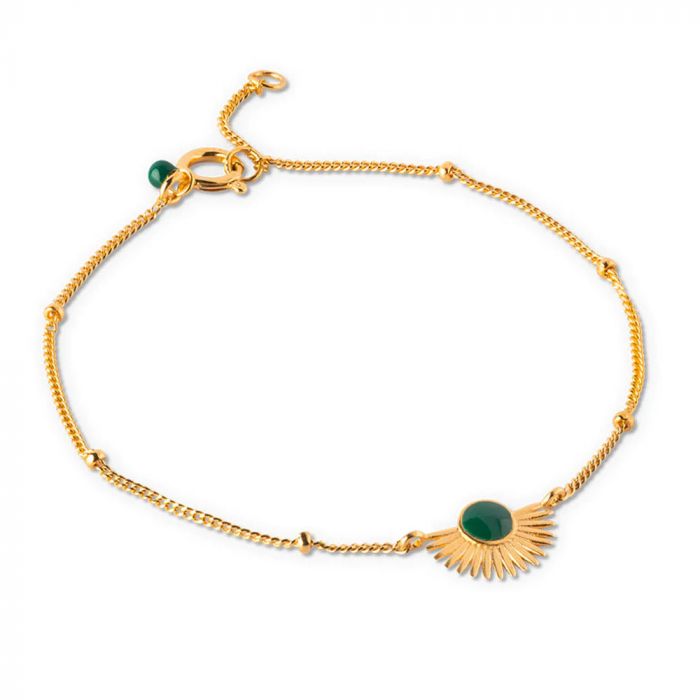 Enamel Copenhagen Soleil Bracelet - Petrol Green