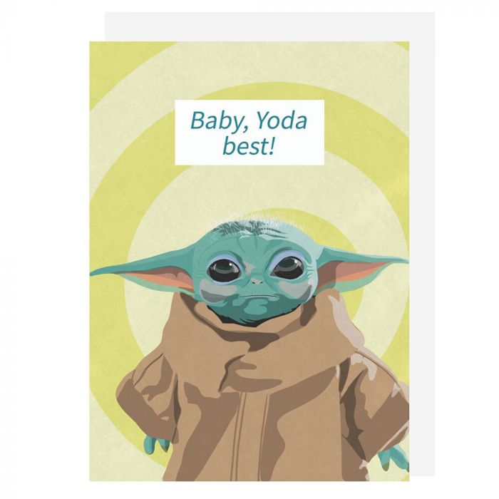 Baby Yoda Card