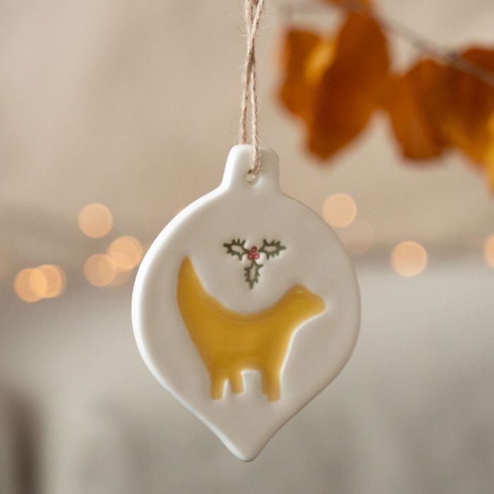 Broadlands Ceramic Superlambanana Bauble Decoration 