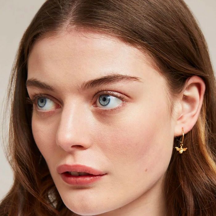 Estella Bartlett Gold Bee Drop Earrings