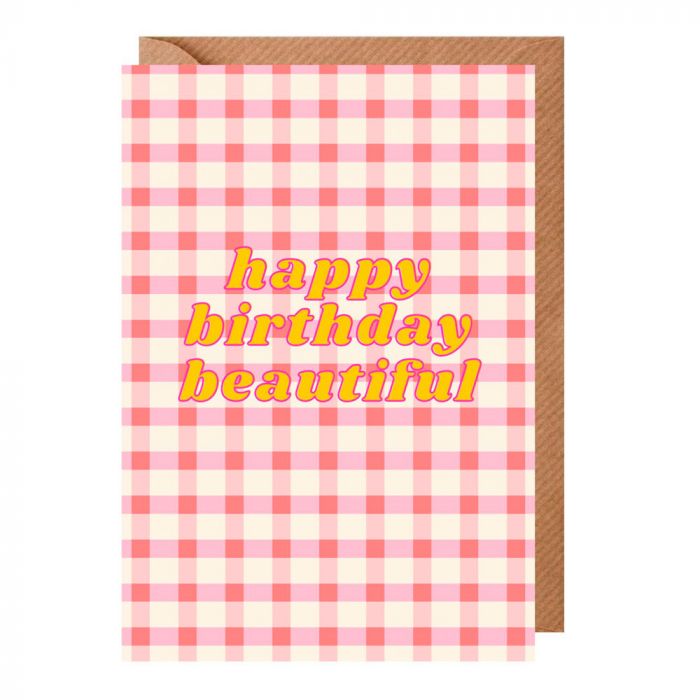 Happy Birthday Beautiful Card