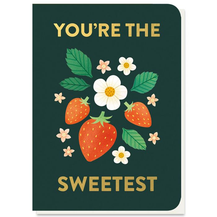 Sweetest Strawberries Seed Card