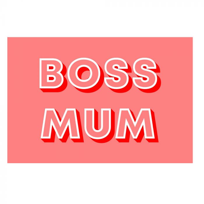Boss Mum Magnet 