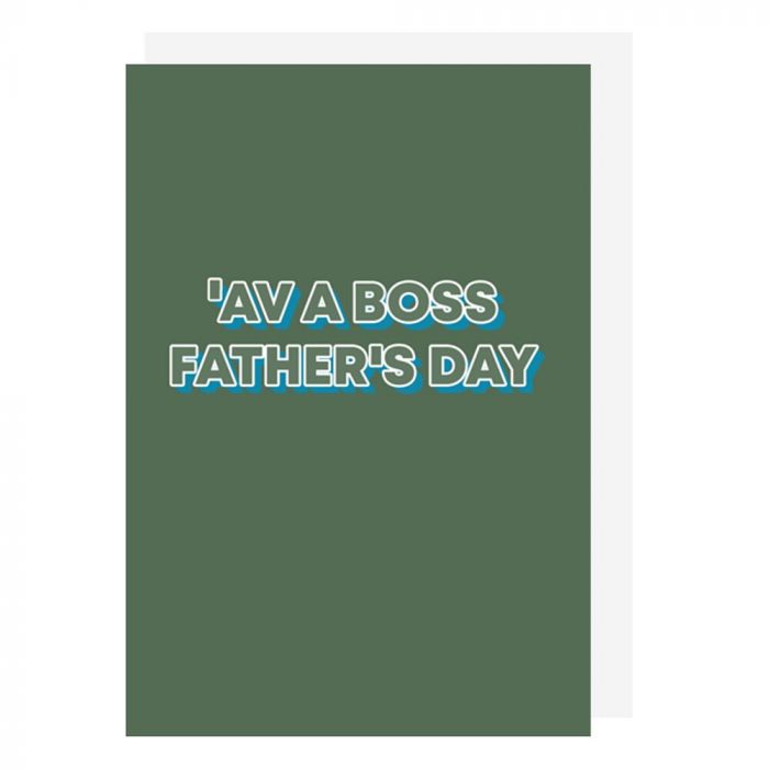 Boss Fathers Day Card