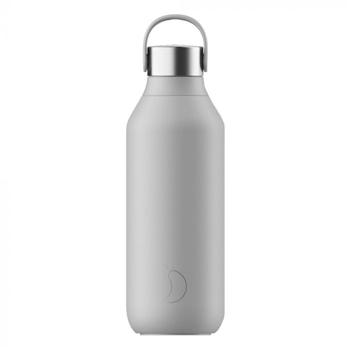 Chilly's Series 2 Water Bottle - Granite Grey 500ml 