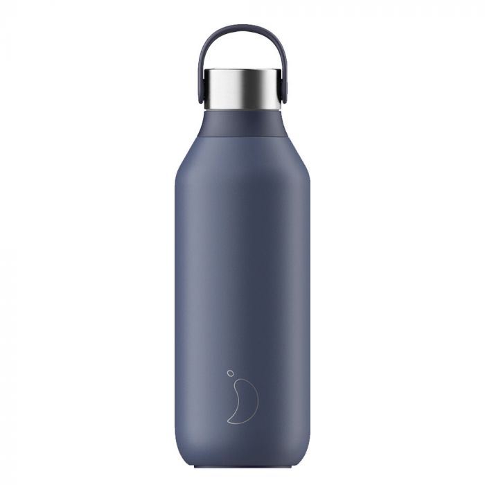 Chilly's Series 2 Water Bottle - Whale Blue 500ml 