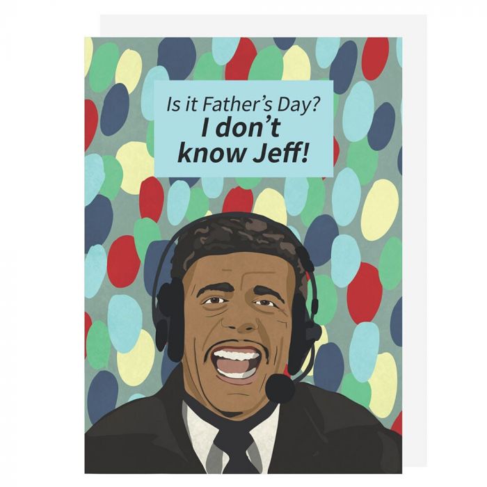 Chris Kamara Father's Day Card