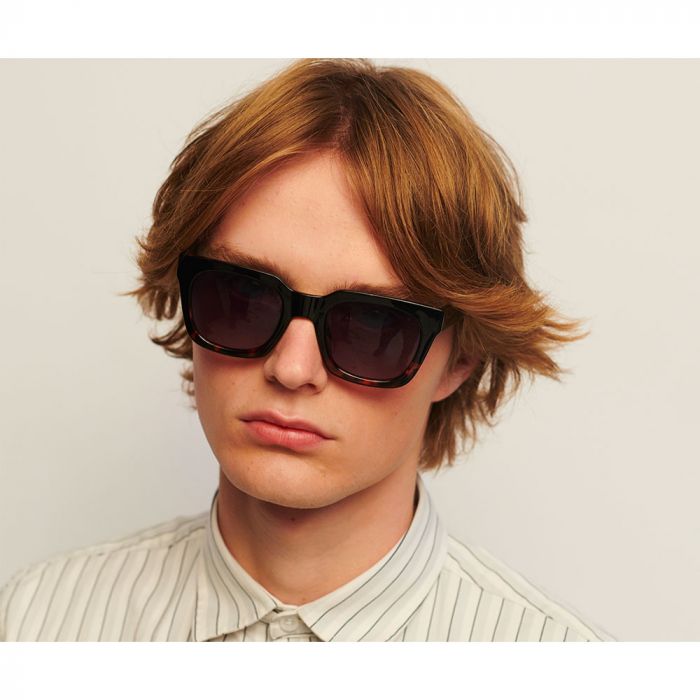 A Kjaerbede Nancy Sunglasses Black Demi Tortoise