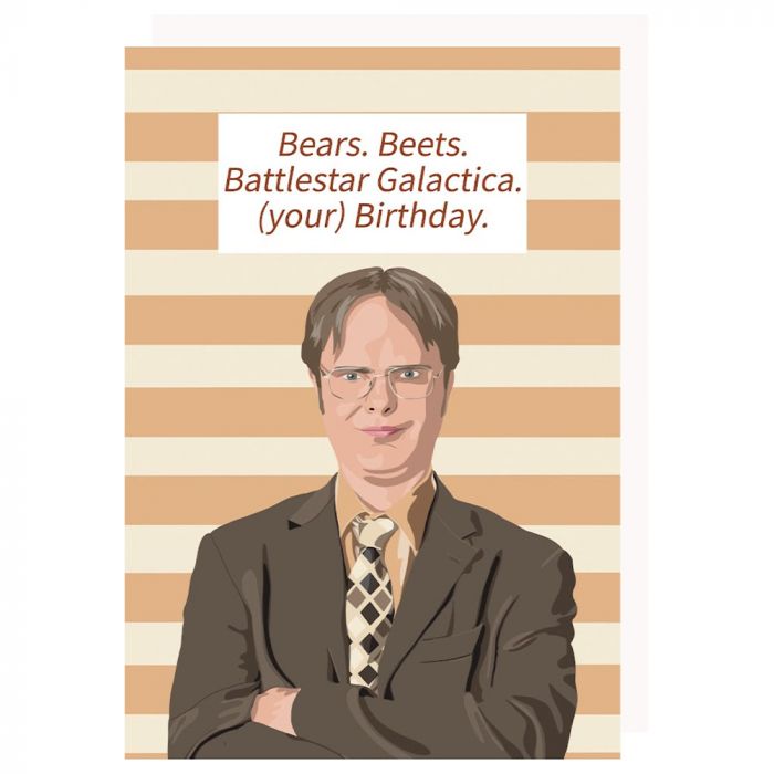 Dwight Schrute Birthday Card