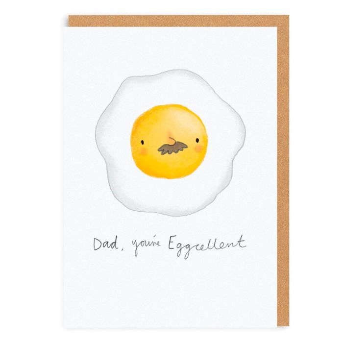 Dad You're Eggcellent Card