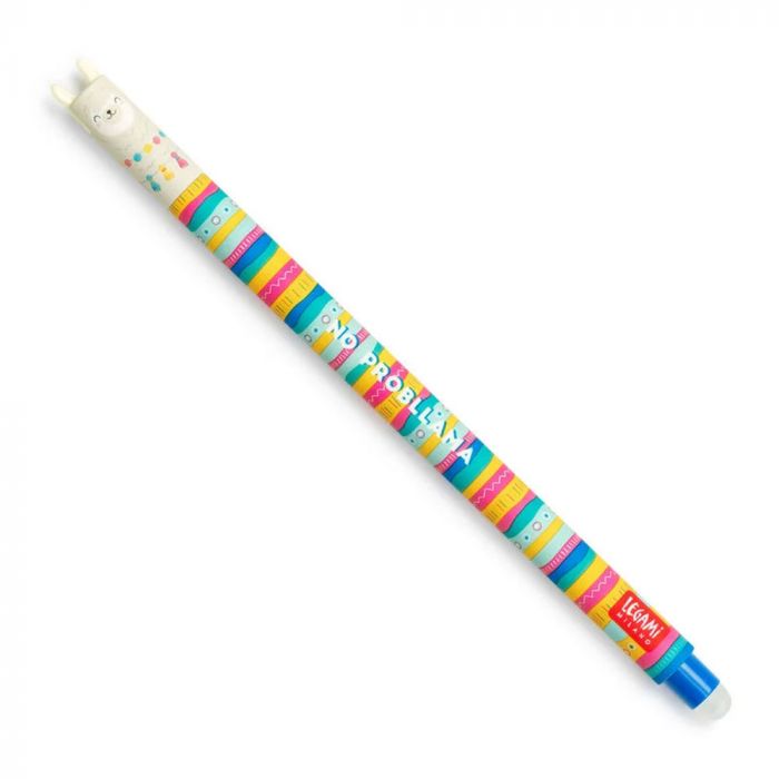 Erasable Llama Pen (Blue)