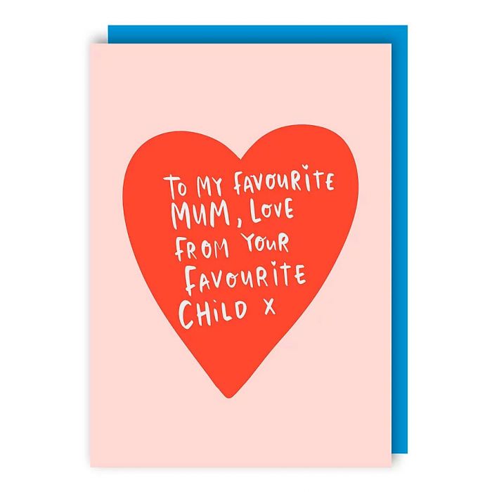 Favourite Child Card