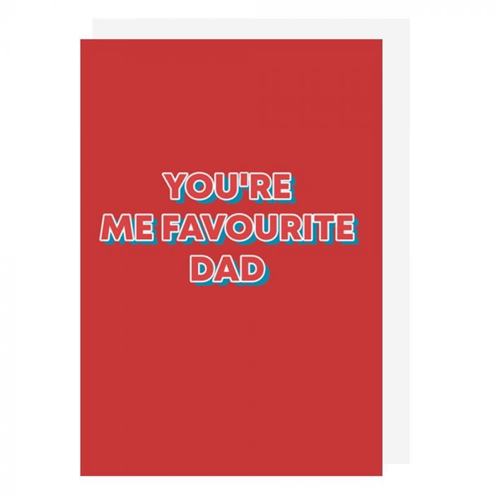 Favourite Dad Card