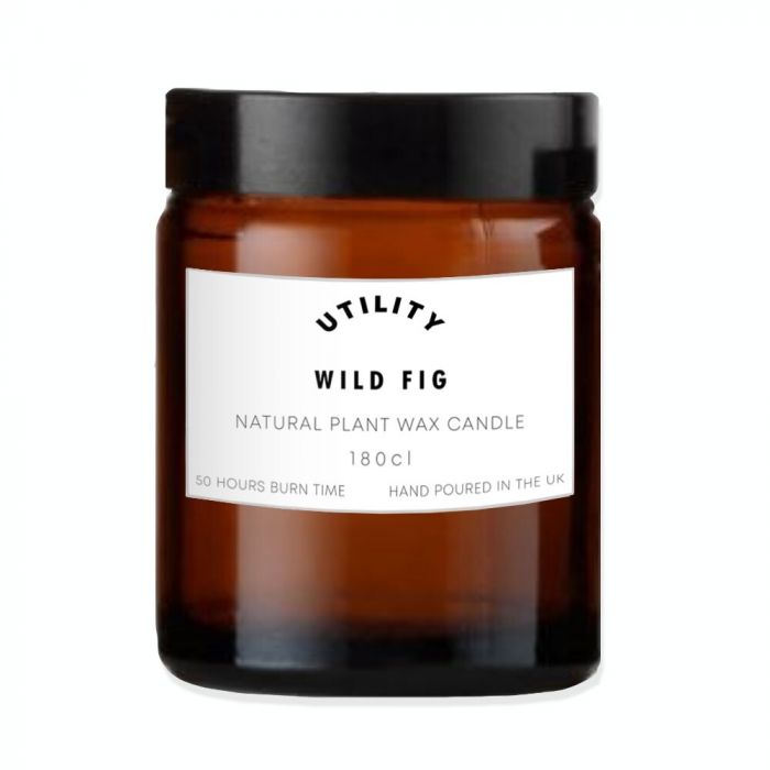 Utility Wild Fig - Natural Plant Wax Candle 