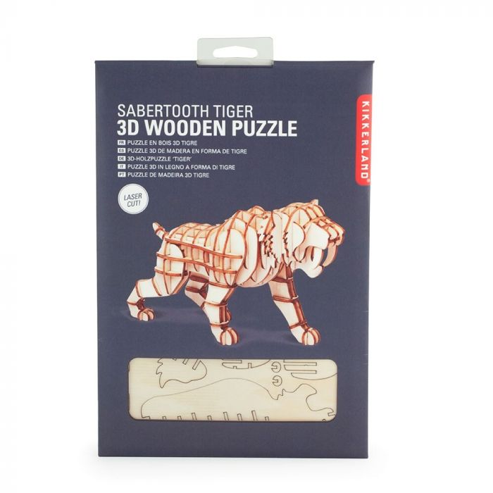 Sabertooth Tiger 3D Puzzle