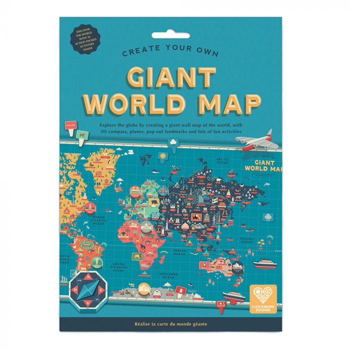 Clockwork Soldier Giant World Map