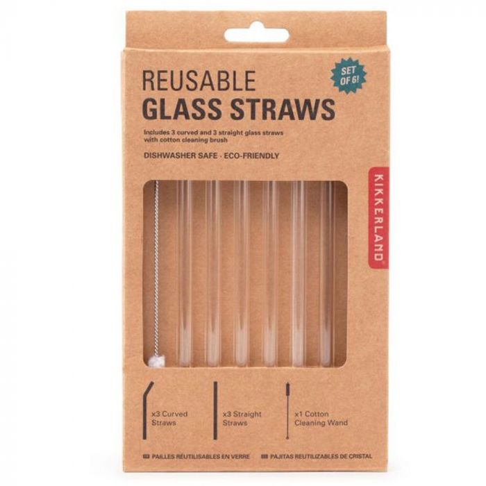Reusable Glass Straws