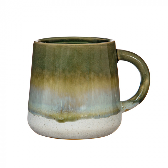 Breakfast Tea Cup Scandi Design Sass & Belle Mojave Grey Stoneware Large Mug Coffee Mug