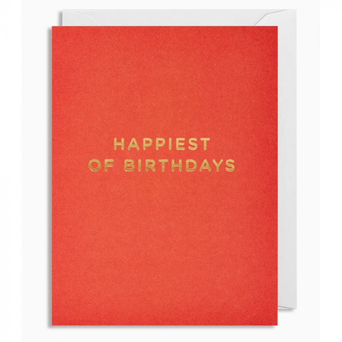 Happiest of Birthdays Card