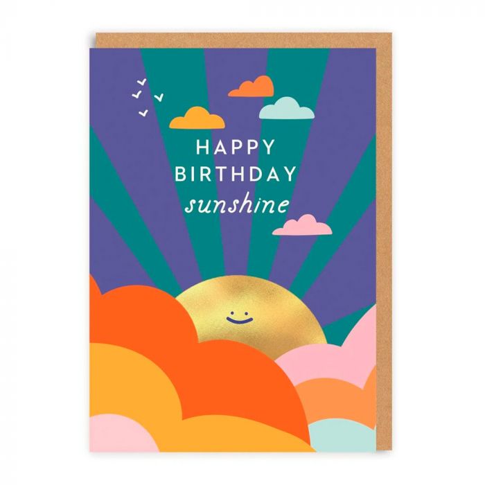 Happy Birthday Sunshine Card 