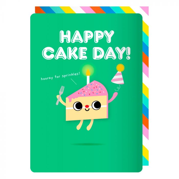 Cake Day Birthday Magnet Card