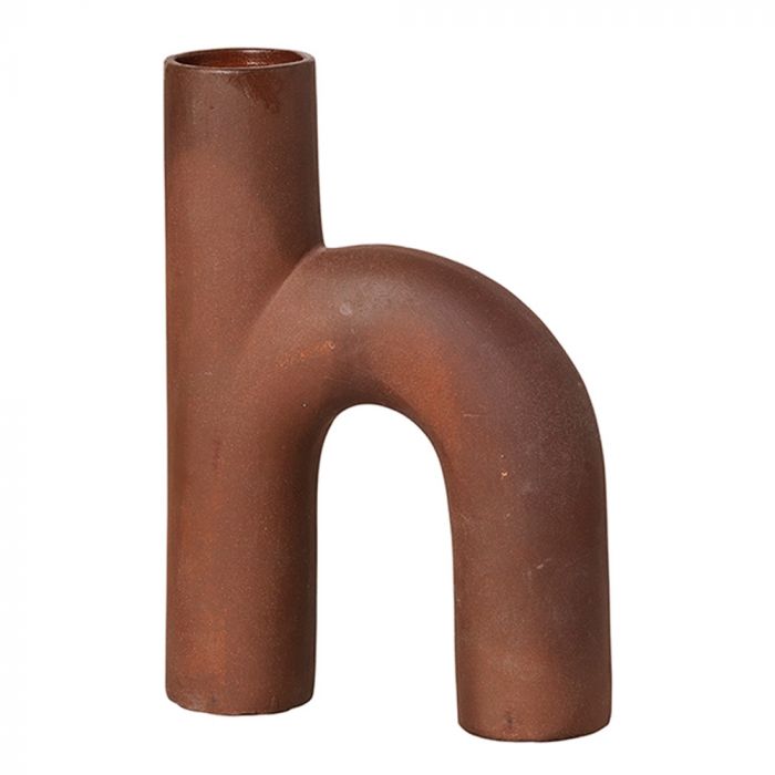 Broste Hector Vase Red Clay