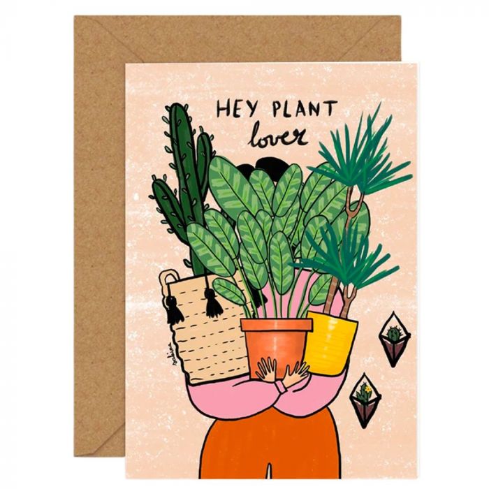 Hey Plant Lover Card