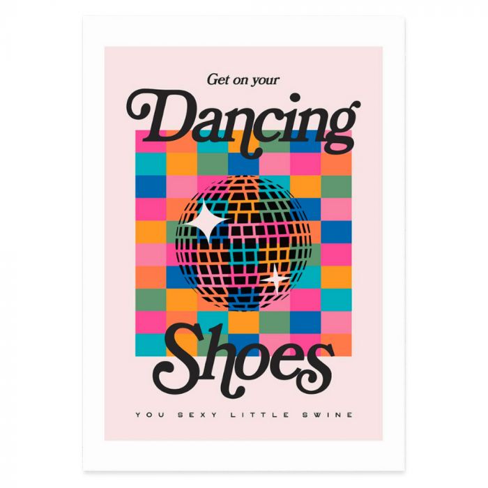 Dancing Shoes A3 Print