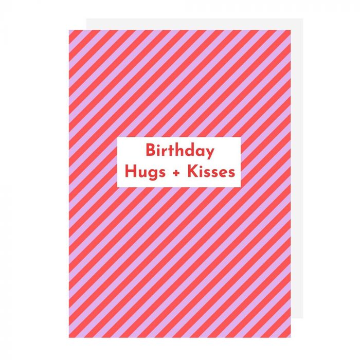 Birthday Hugs & Kisses Card