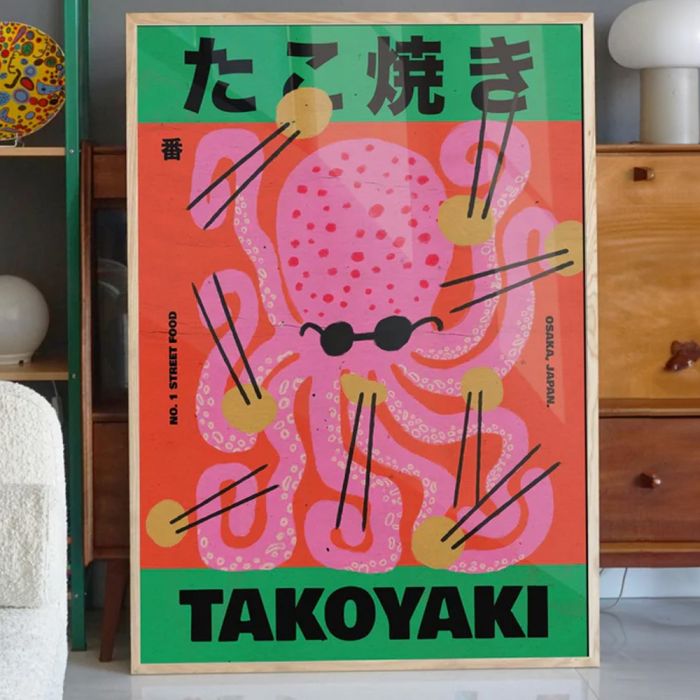 Takoyaki A3 Print