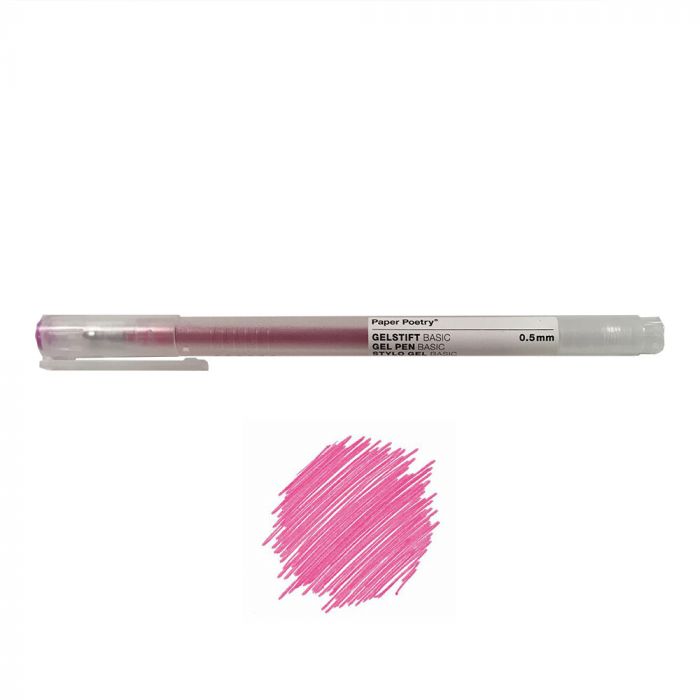 Paper Poetry Gel Pen - Pink