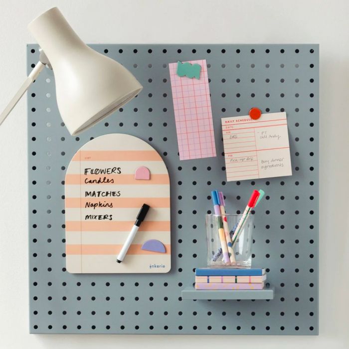 Magnetic Dry Erase List Memo Board