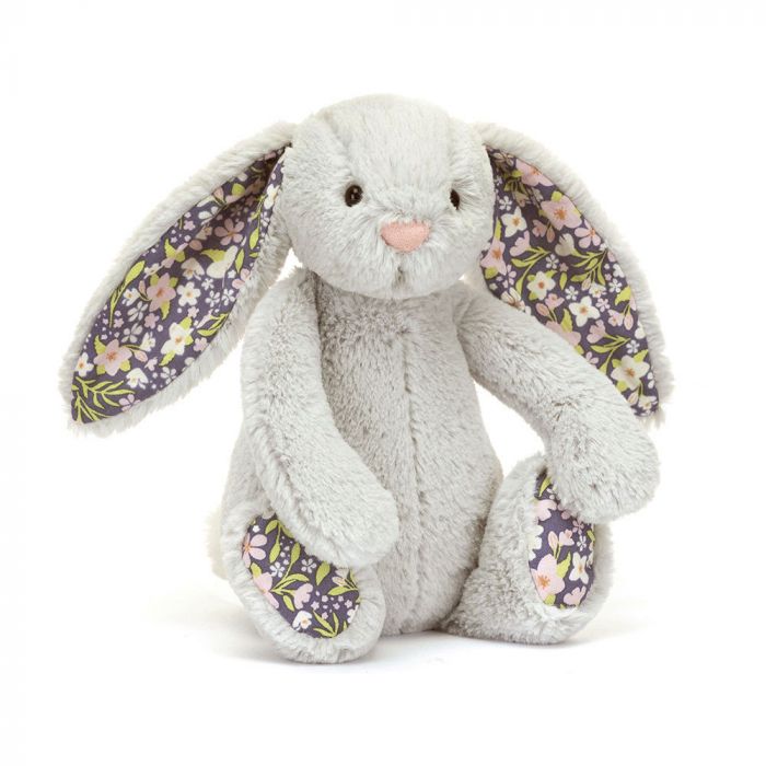 Jellycat Blossom Silver Bunny 'Bloom' Little
