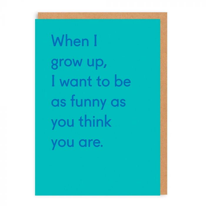 When I Grow Up Card