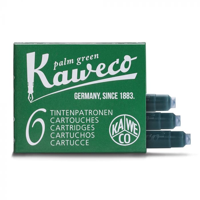 Kaweco Ink Cartridges - Palm Green