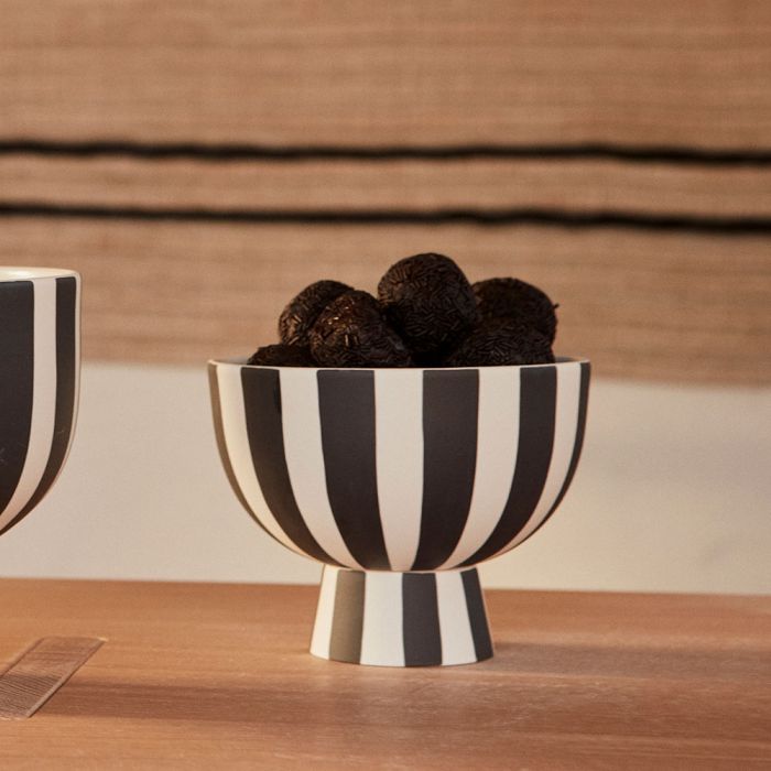 OyOy Toppu Mini Bowl - Black & White