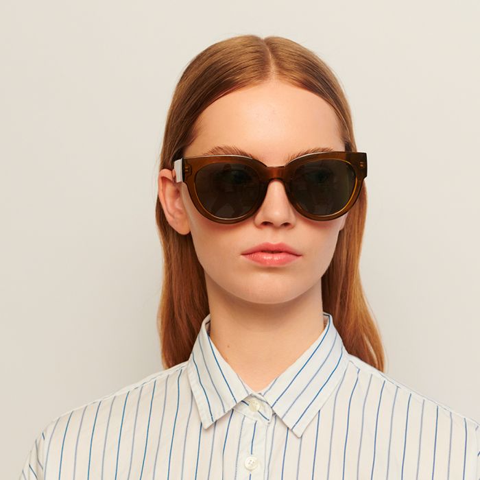 A Kjaerbede Lilly Sunglasses - Smoke Transparent