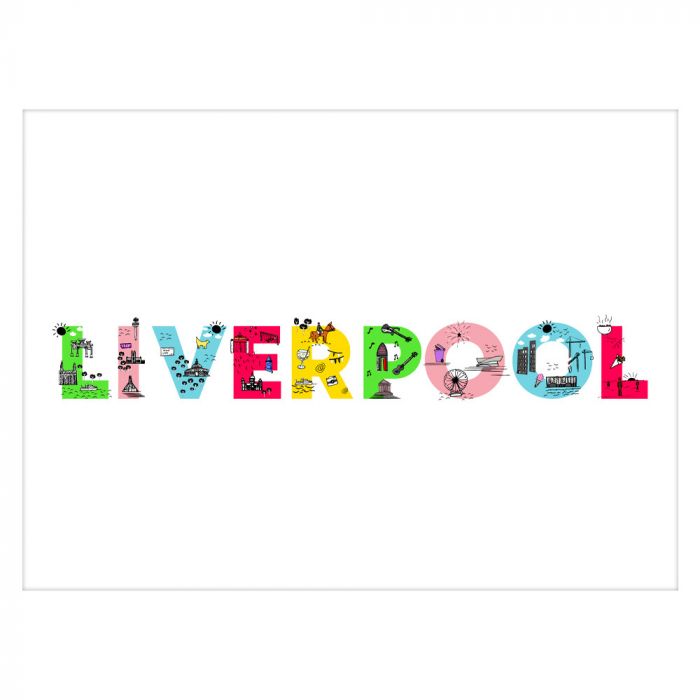 Liverpool Illustration Card
