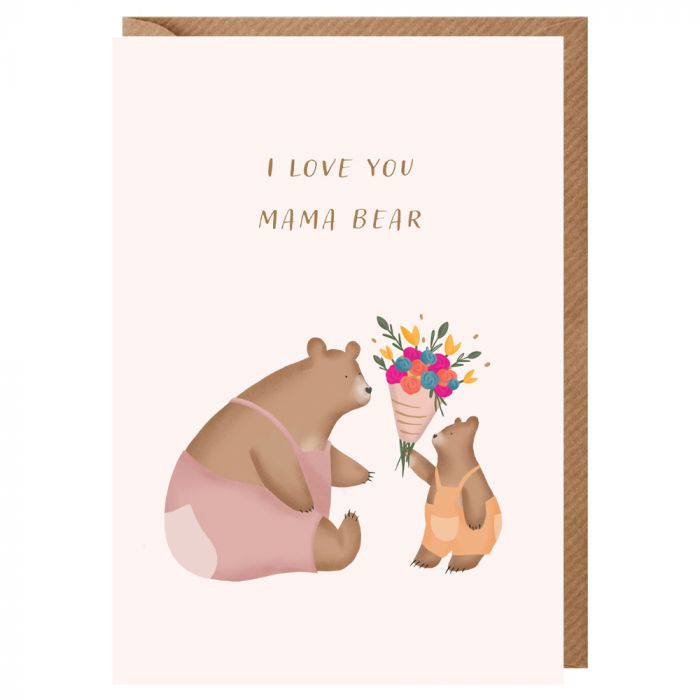Mama Bear Mother's Day Card