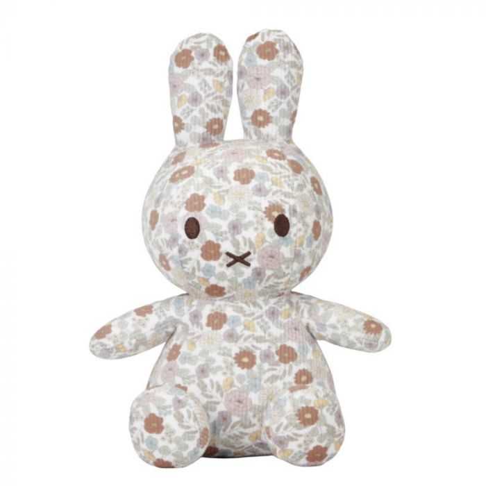 Miffy Soft Toy - Vintage Little Flowers All Over