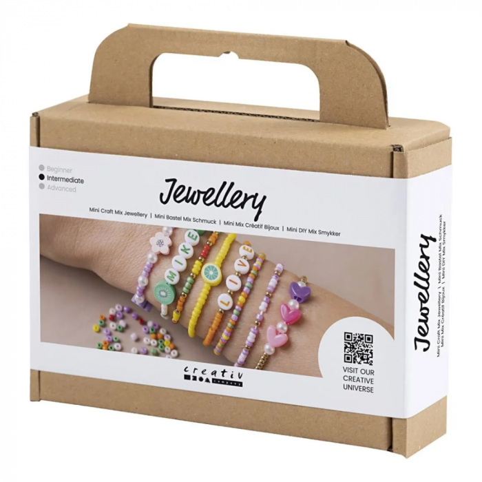 Mini Craft Mix Jewellery Kit - Colourful Bracelets