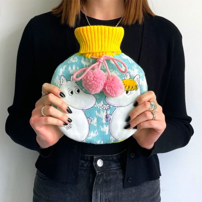 Moomin Floral Hot Water Bottle