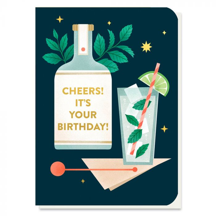 Mojito Seed Birthday Card