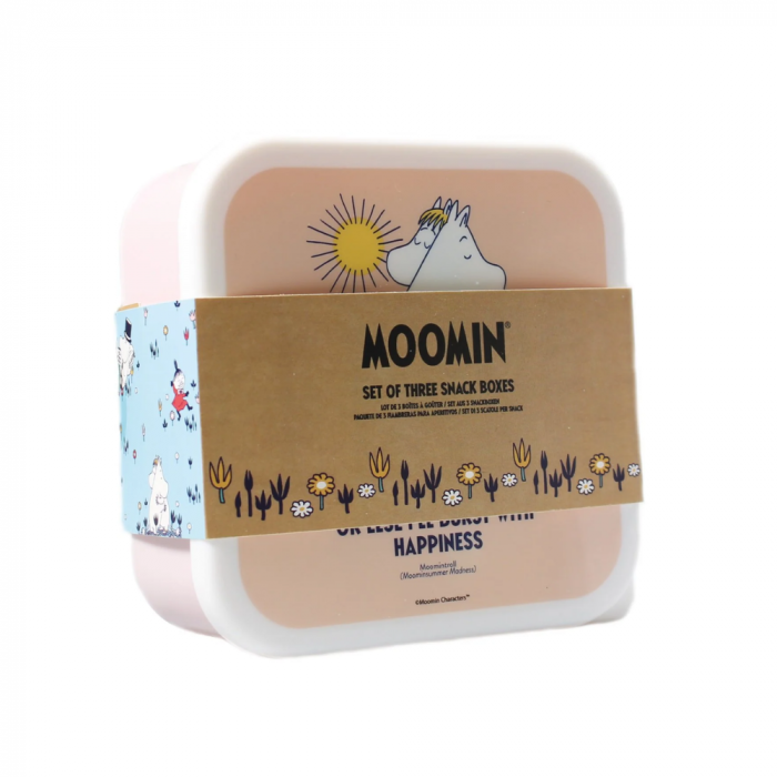 Moomin Snack Boxes - Set of 3