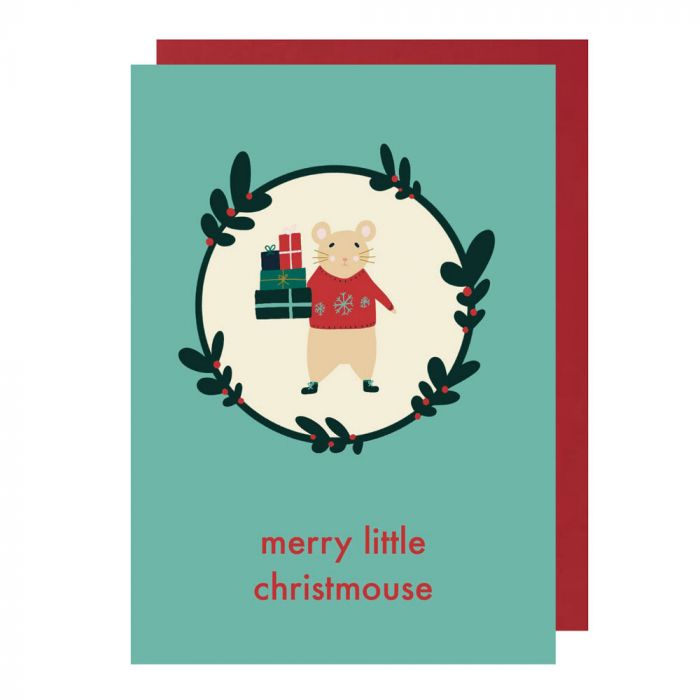 Merry Little Christmouse Card